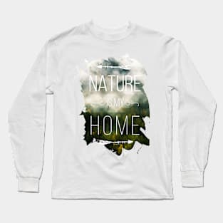 LowPoly Forest Long Sleeve T-Shirt